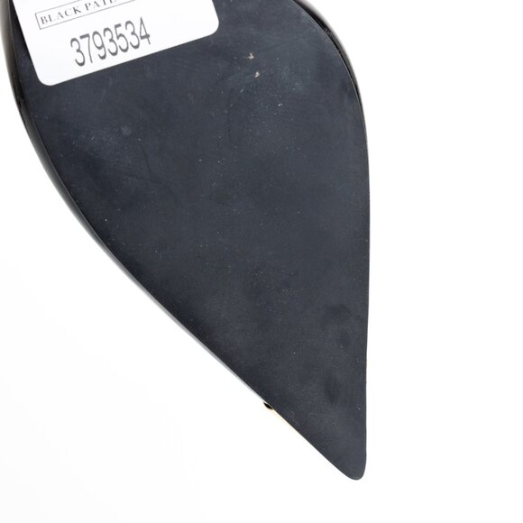 Jeffrey Campbell Riddler Patent Leather Pump Black Patent & Gold Size 9 - Picture 13 of 16
